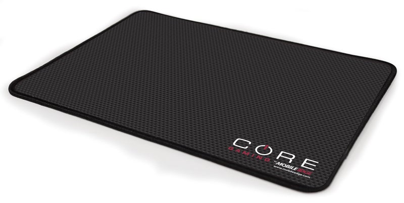 Mobile Edge Core Gaming Mouse Pad Mat for Computer, Desk, Office, Portable, Non-Slip, Standard Size 14 x 10 Inches, Black MEAGMP1 - Image 1